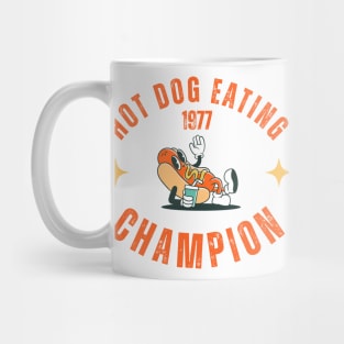 Hot dog eating champion 1977 Mug